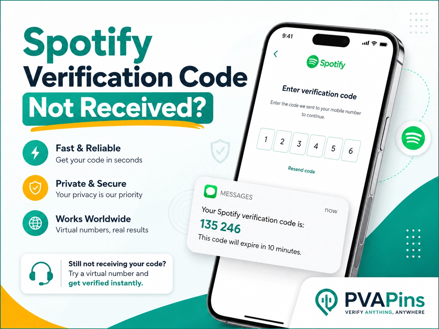 Spotify OTP Not Working