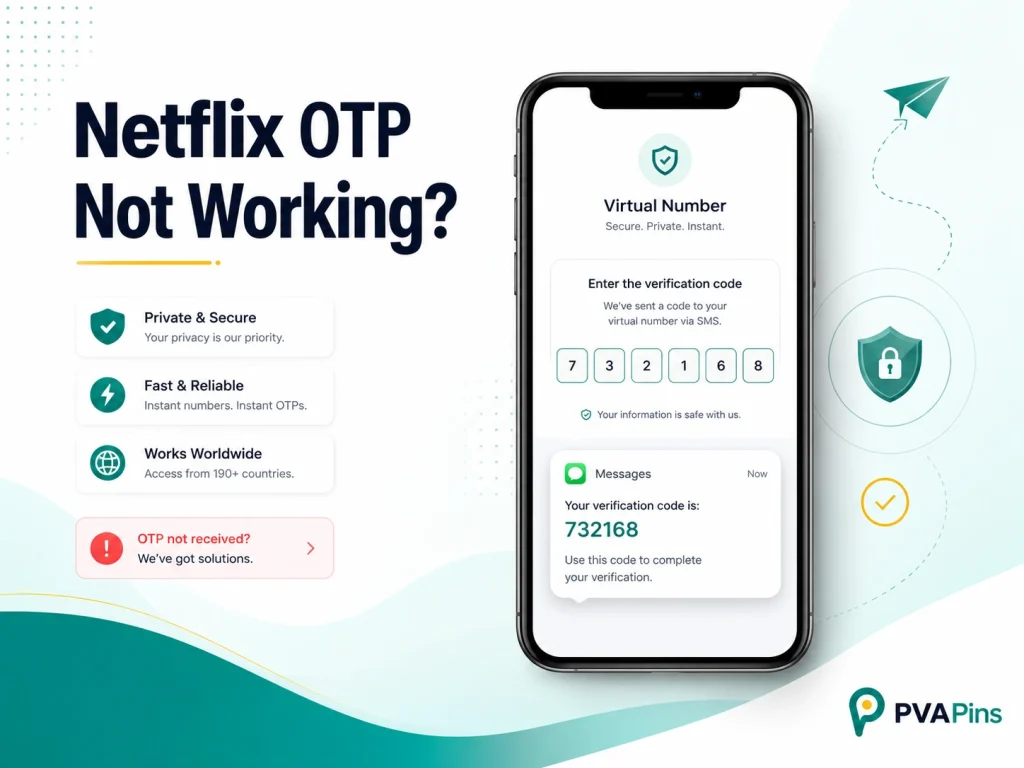 Netflix OTP Not Working