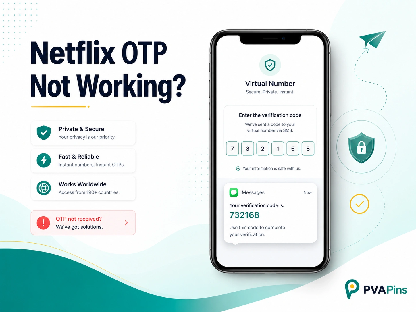 Netflix OTP Not Working