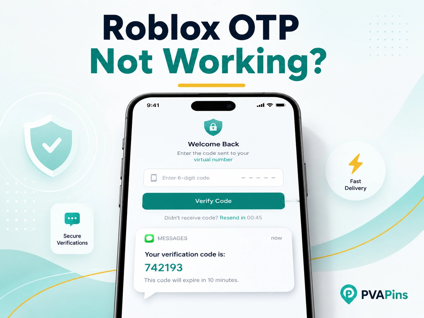 Roblox OTP Not Working