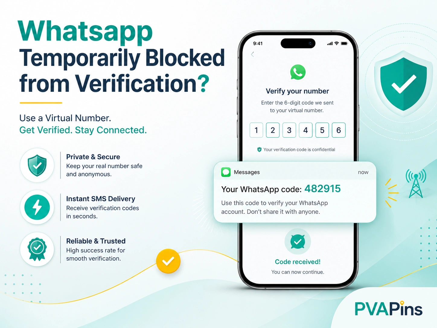 WhatsApp Temporarily Blocked From Verification