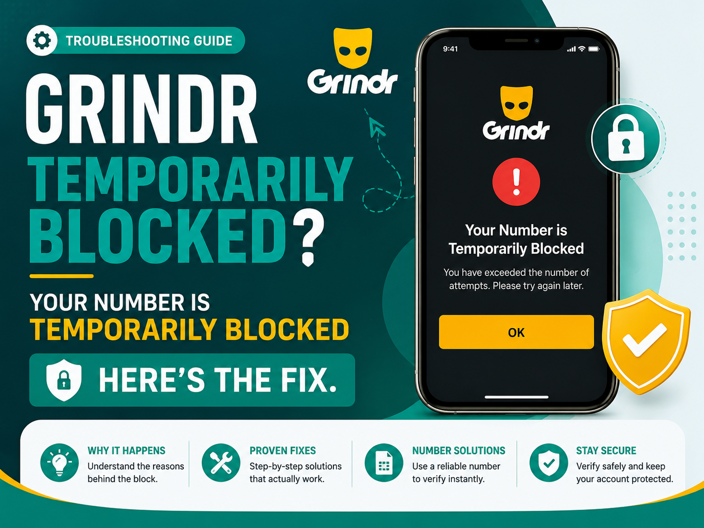 Grindr temporarily blocked from verification