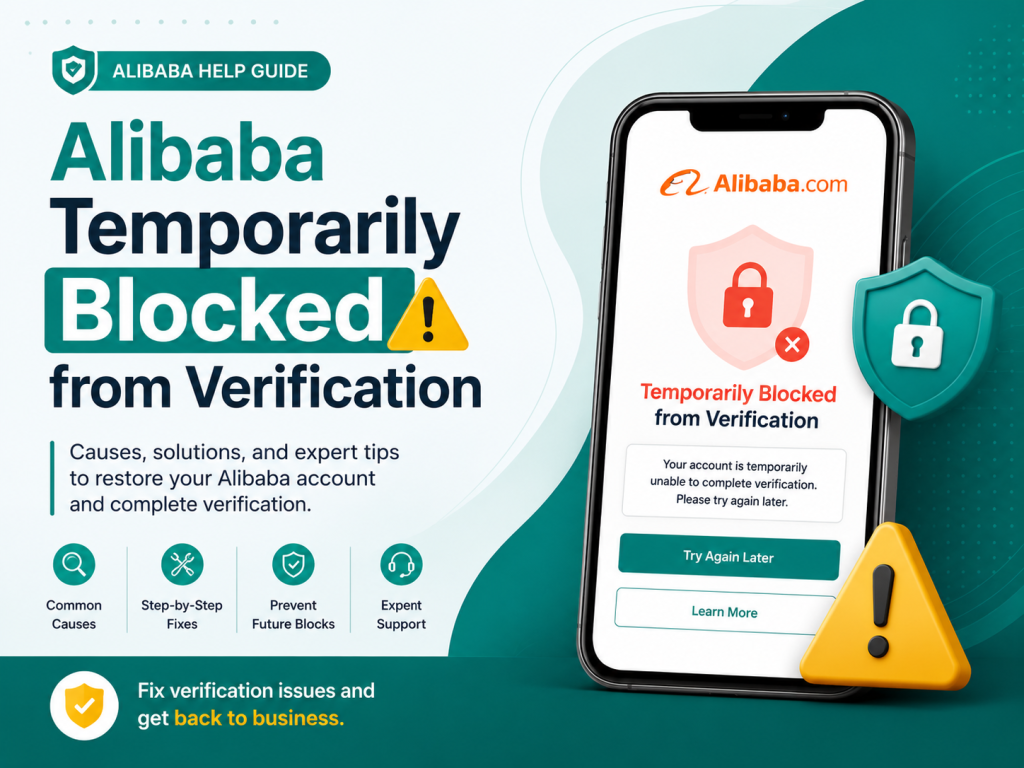 Alibaba Temporarily Blocked from Verification