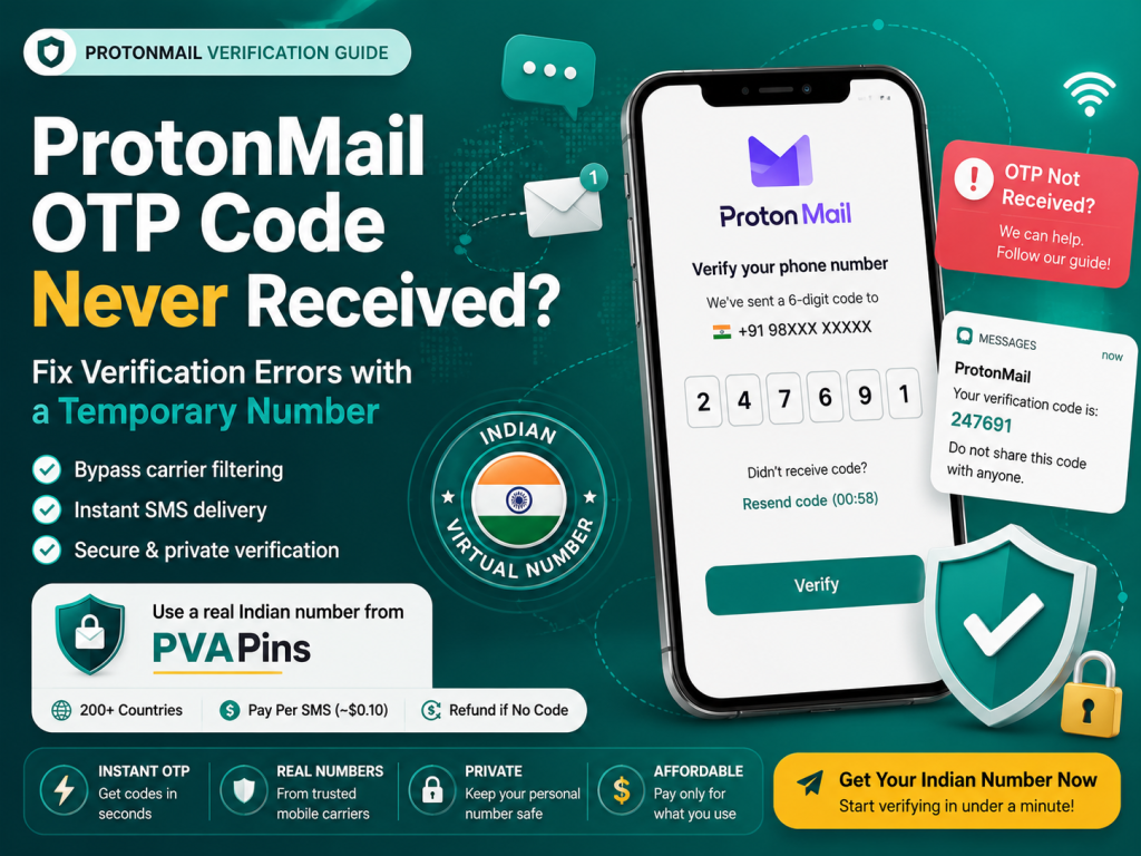 ProtonMail OTP Code Not Received