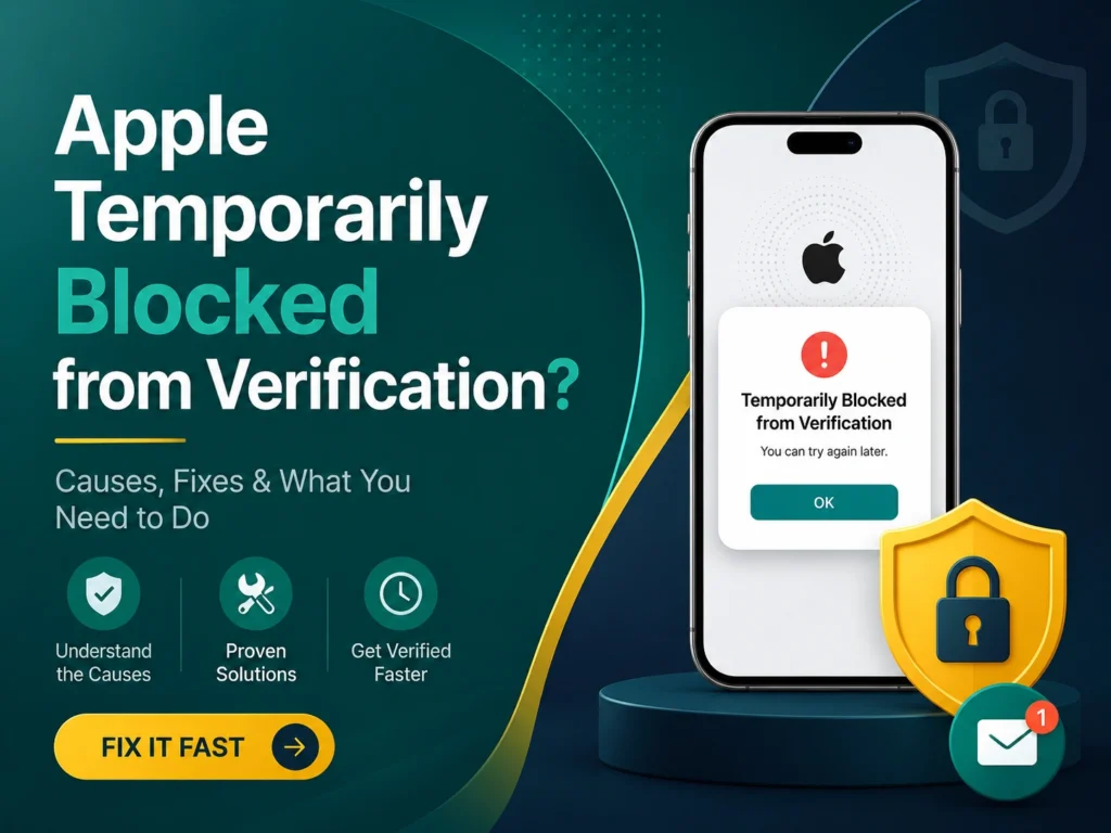 Amazon temporarily blocked from verification
