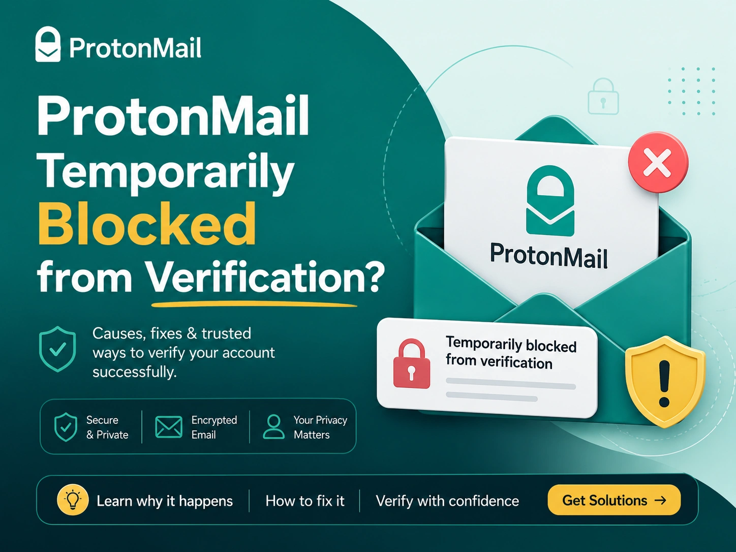 ProtonMail temporarily blocked from verification