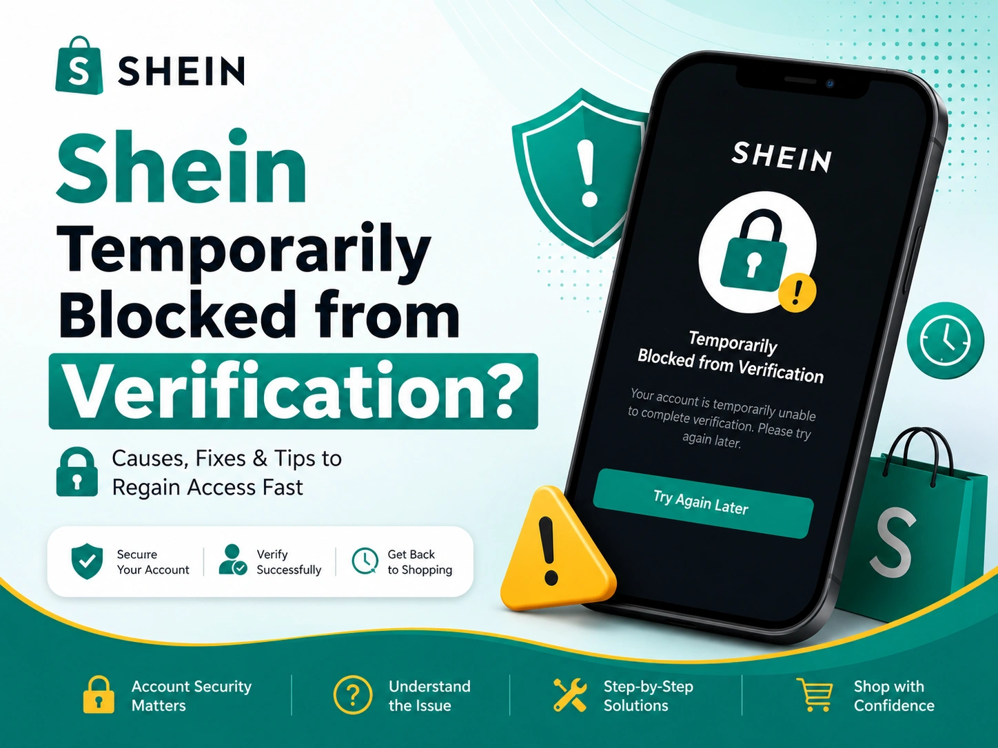 Shein temporarily blocked from verification