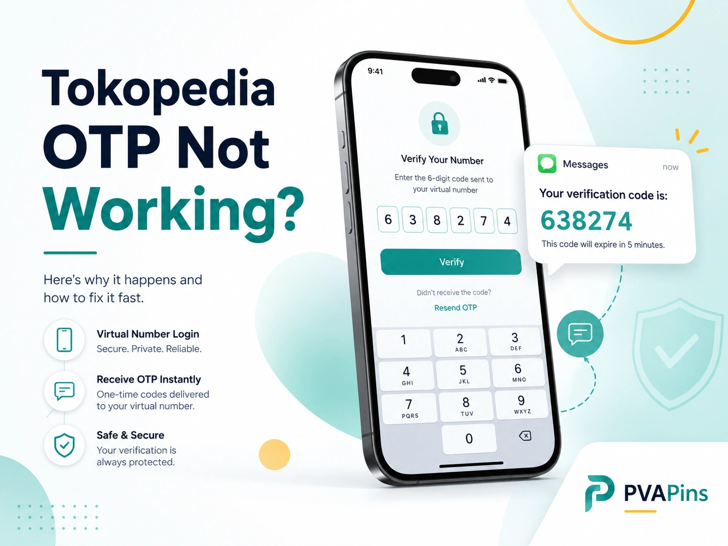 Tokopedia OTP Not Working