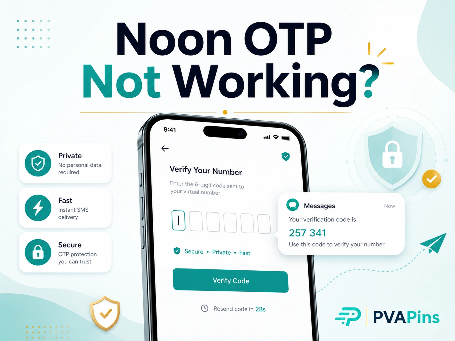 Noon OTP Not Working