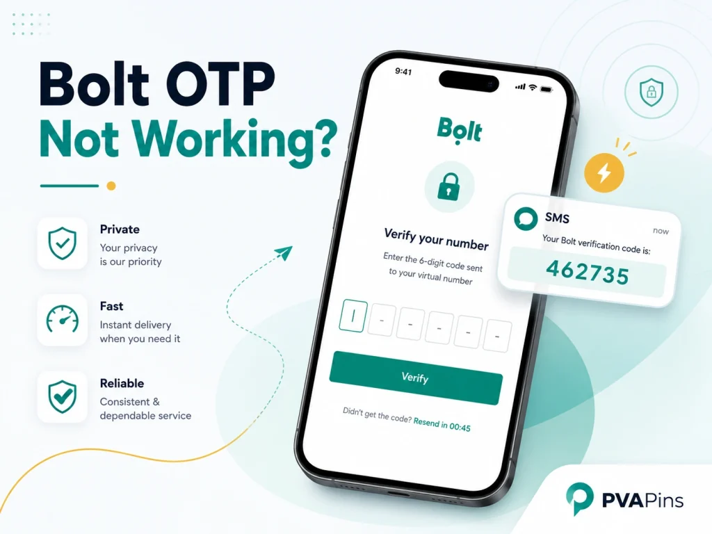 Bolt OTP Not Working?