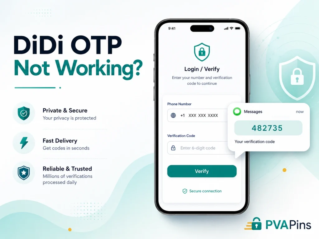DiDi OTP Not Working