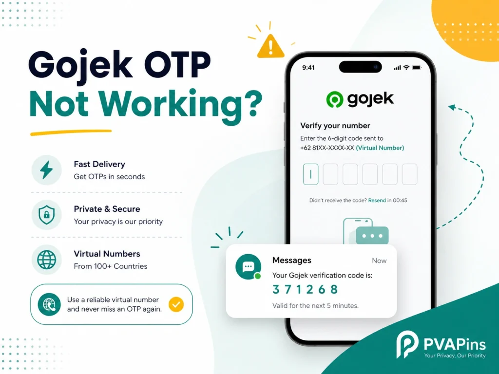 Gojek OTP Not Working