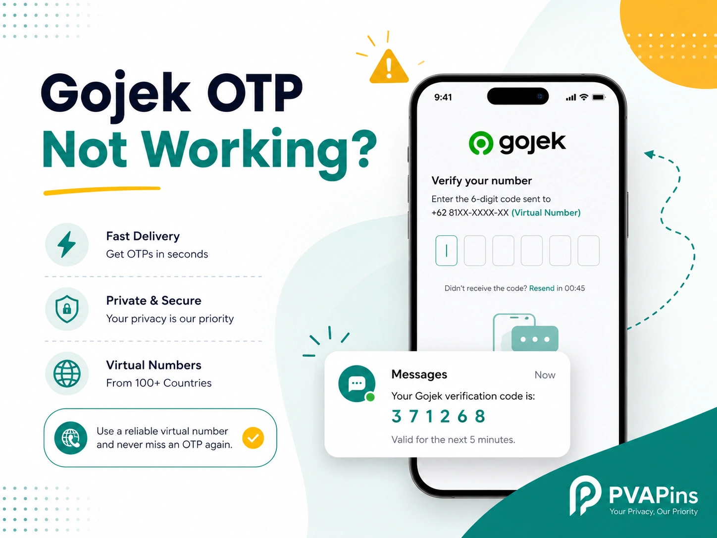 Gojek OTP Not Working