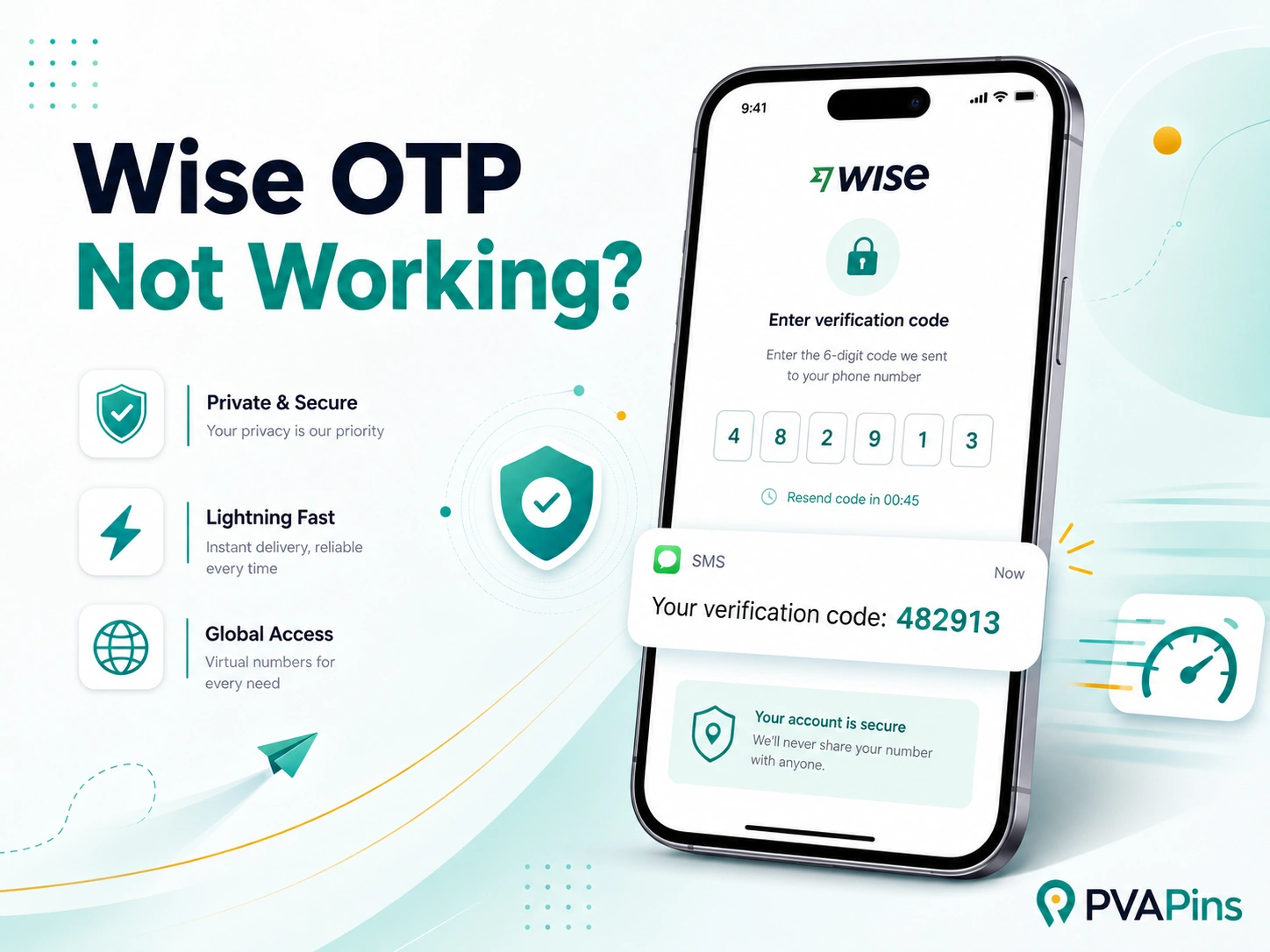 Wise OTP Not Working