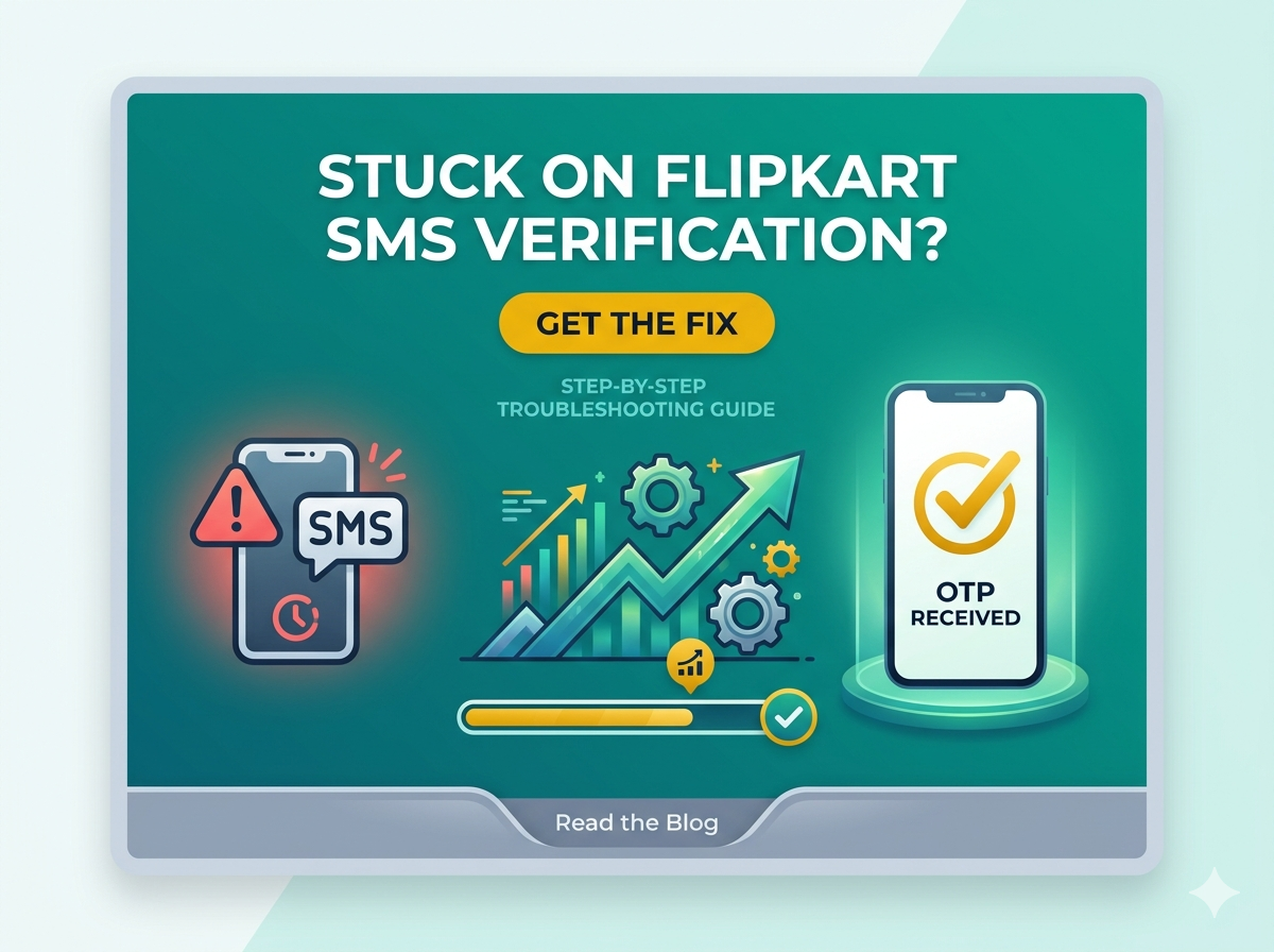 Stuck on Flipkart SMS Verification