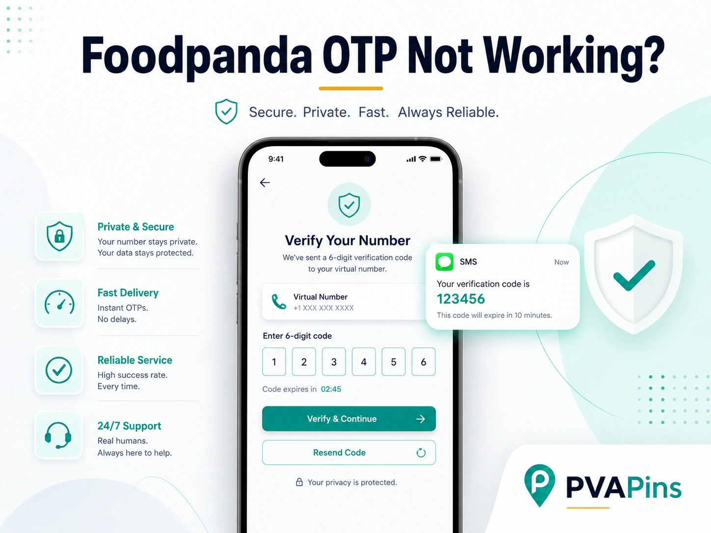 Foodpanda OTP Not Working