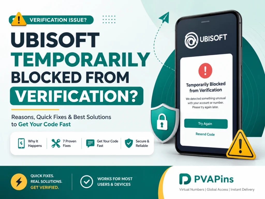Ubisoft temporarily blocked from verification