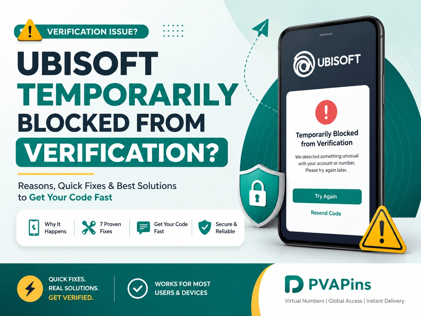 Ubisoft temporarily blocked from verification