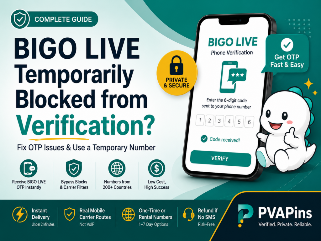 BIGO LIVE Temporarily Blocked from Verification