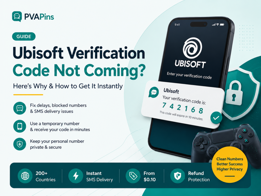 Ubisoft Verification Code Not Coming