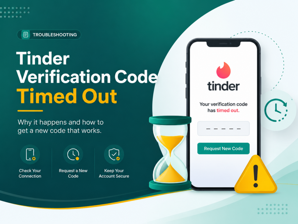 Tinder Verification Code Timed Out