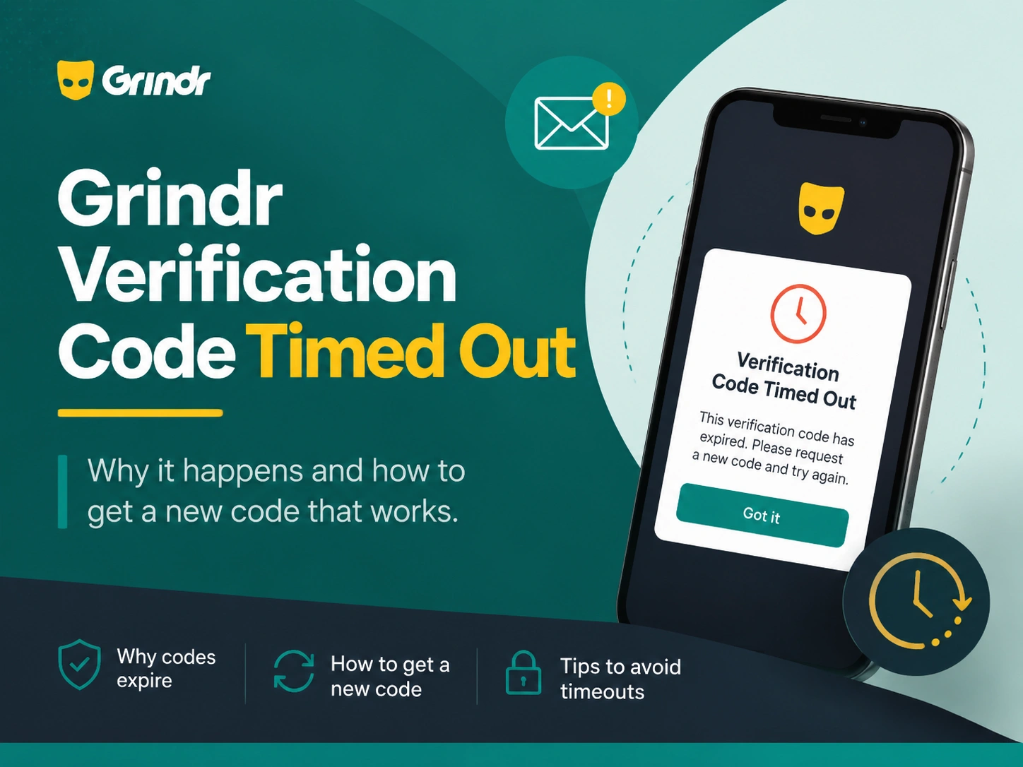 Grindr Verification Code Timed Out