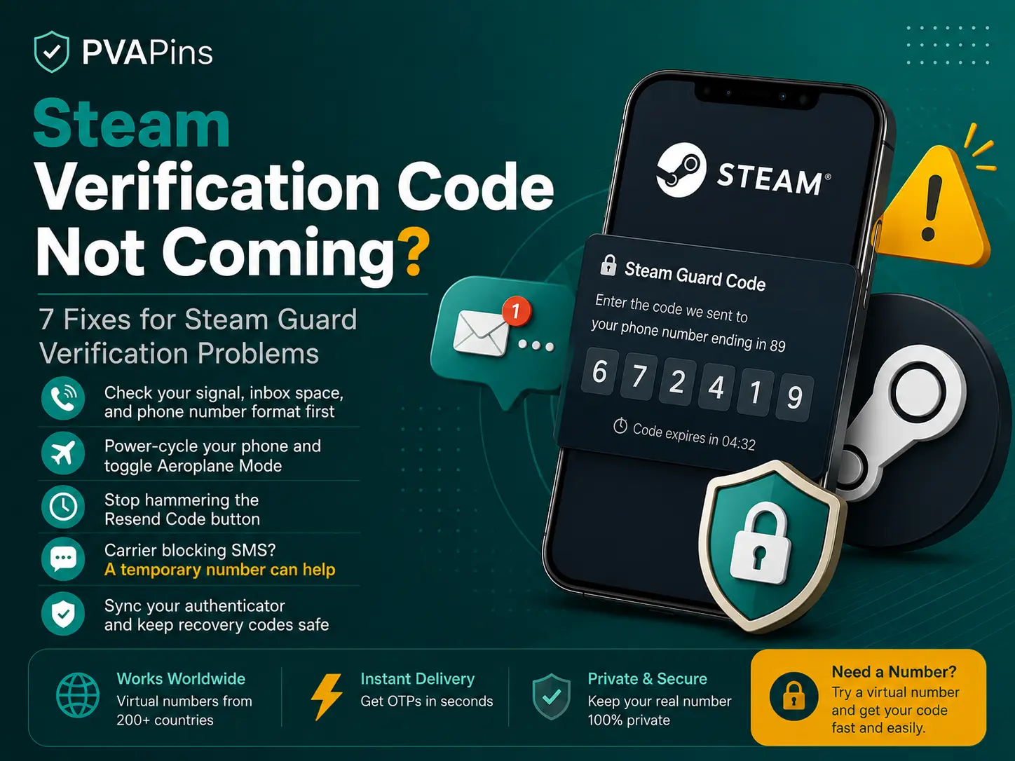 Steam Verification Code Not Coming