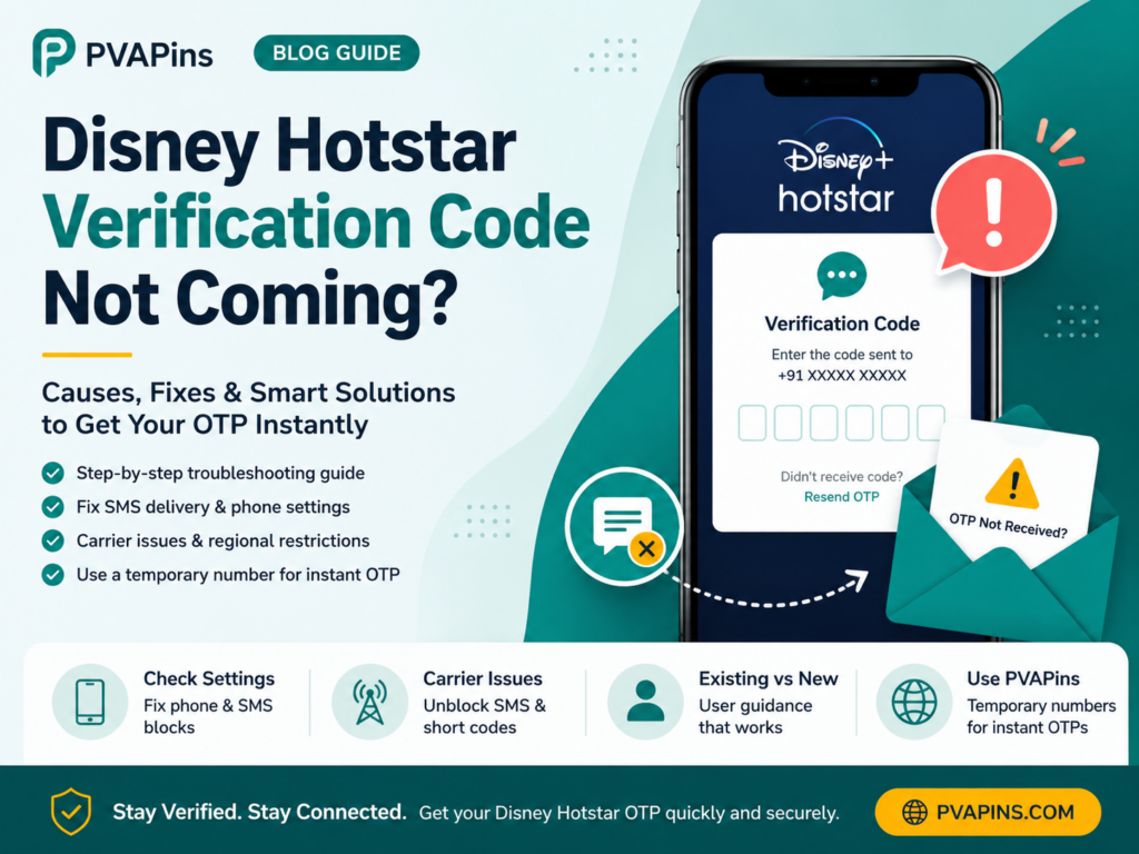 Disney Hotstar Verification Code Not Coming