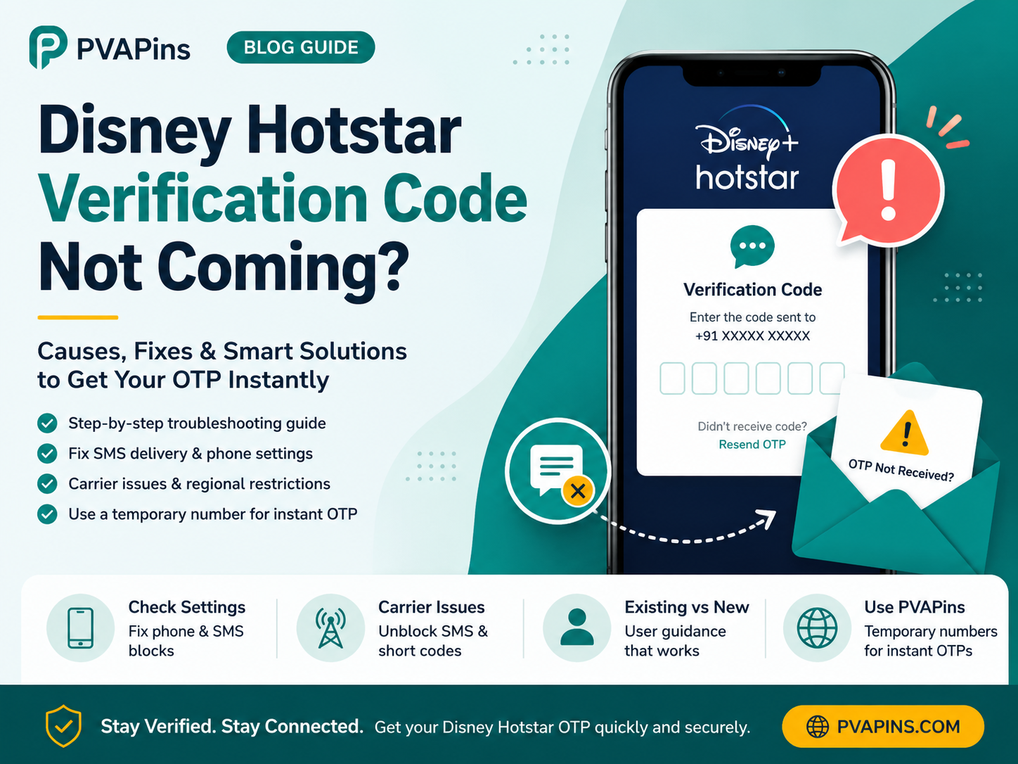 Disney Hotstar Verification Code Not Coming