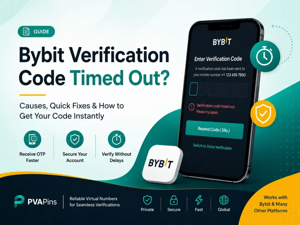 Bybit verification code timed out