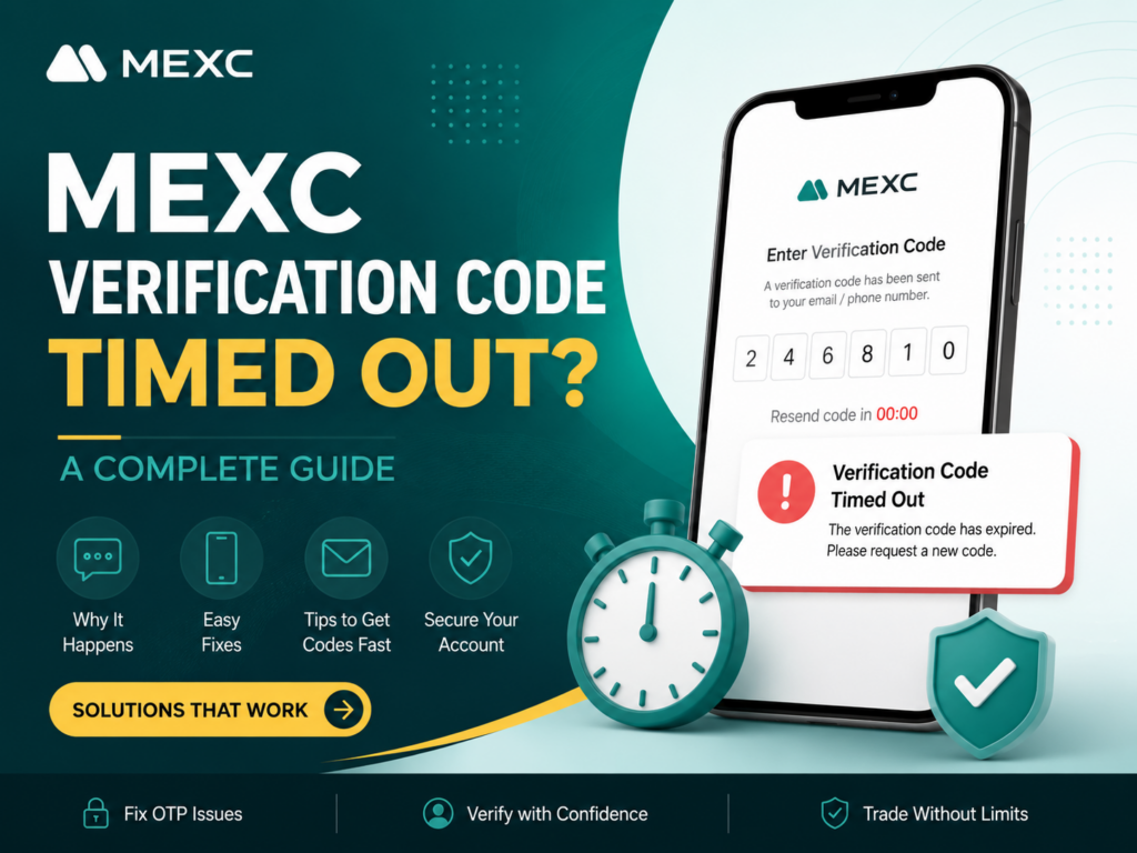 MEXC Verification Code Timed Out