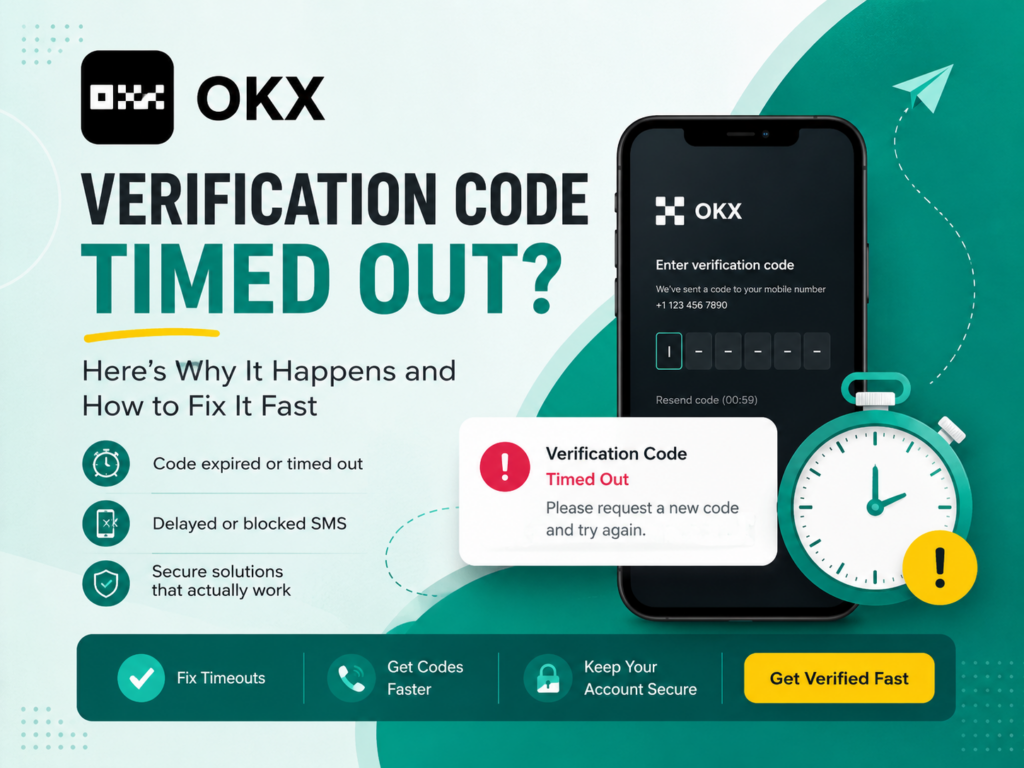 OKX Verification Code Timed Out
