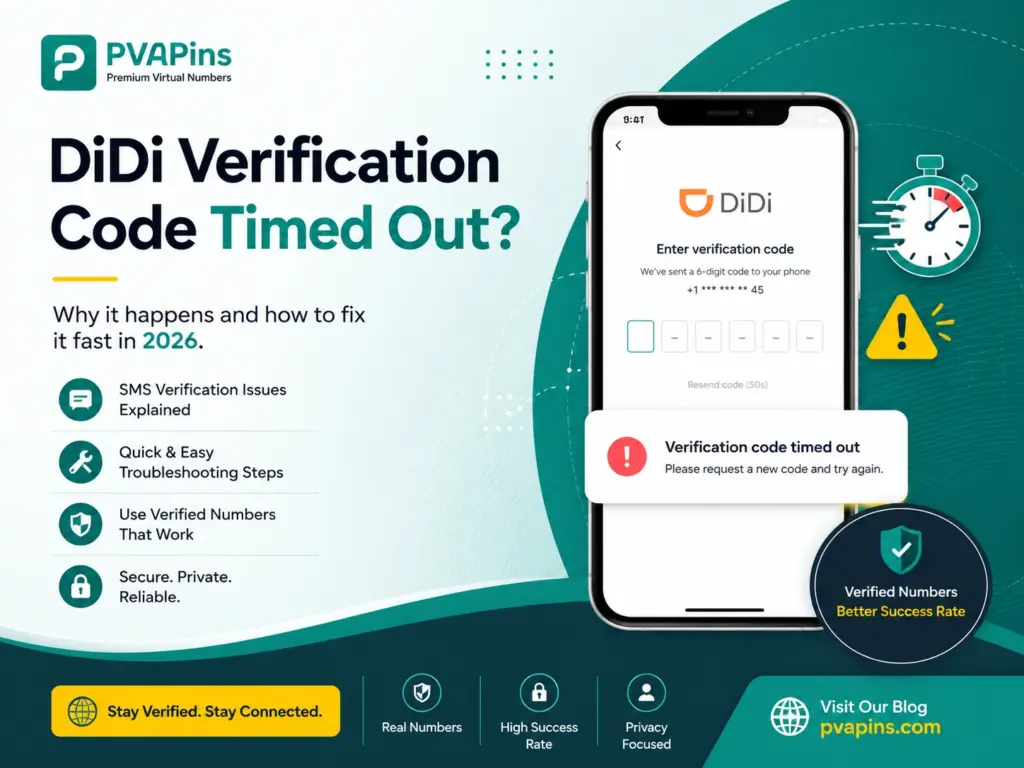 DiDi verification code timed out