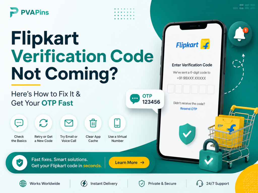 Flipkart Verification Code Not Coming