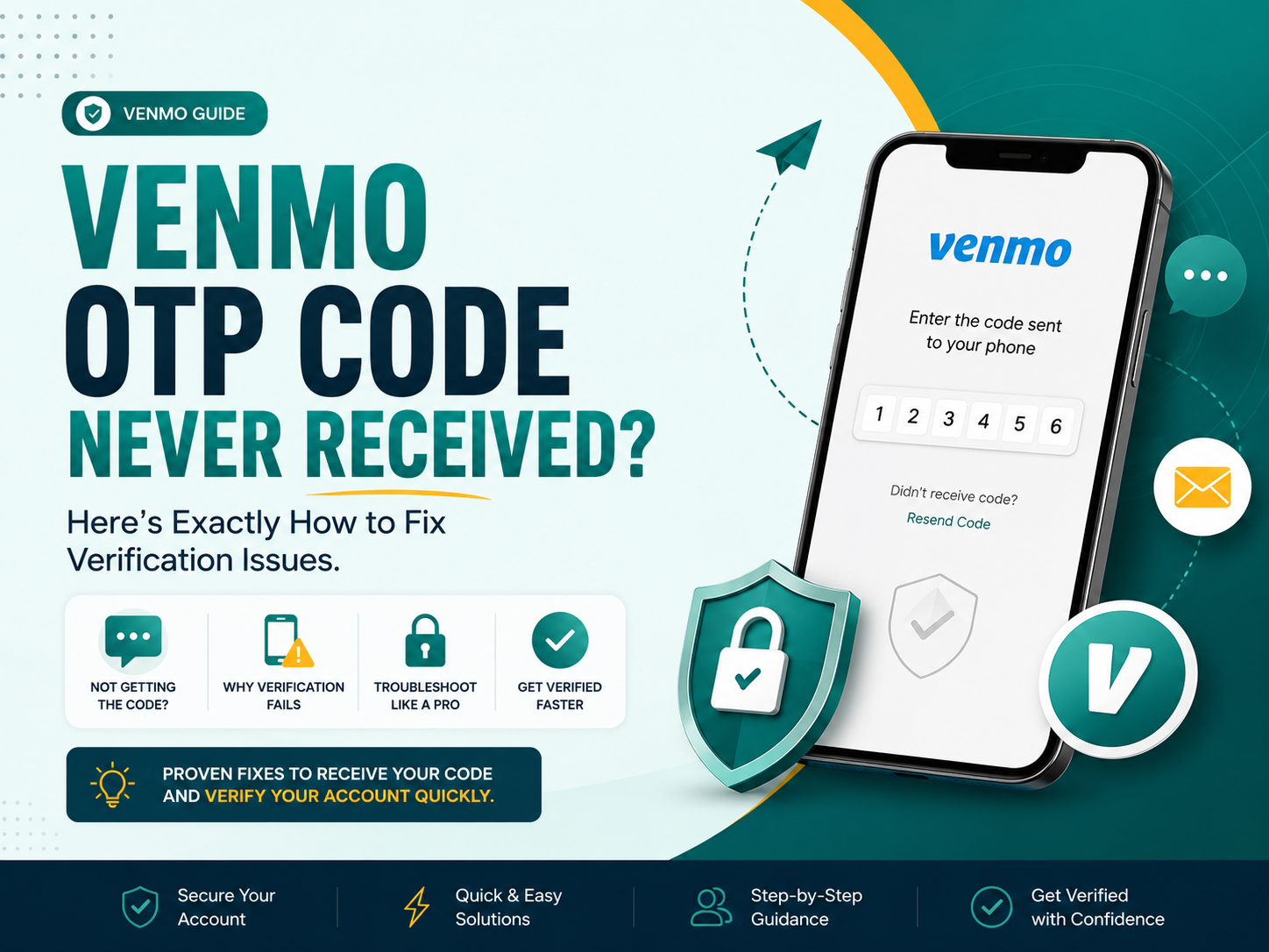 Venmo OTP Code Never Received