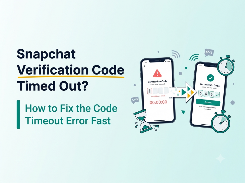 Snapchat Verification Code Timed Out
