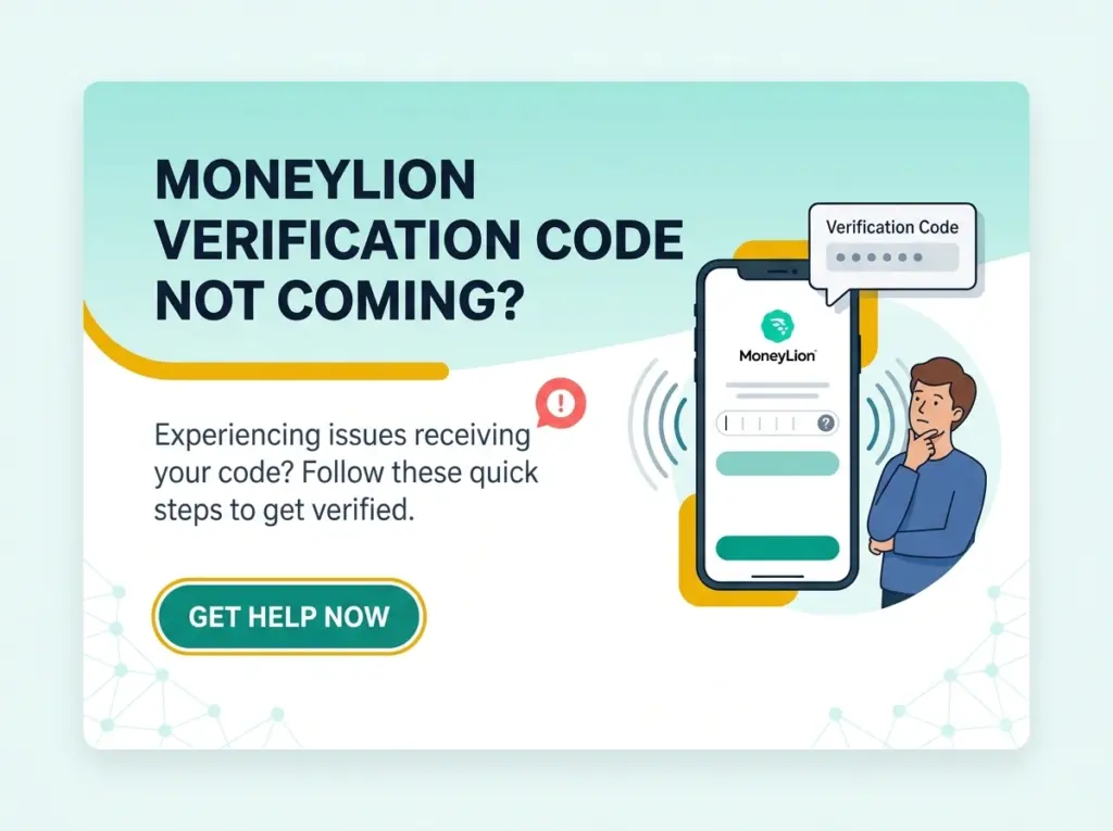 Moneylion verification code not coming