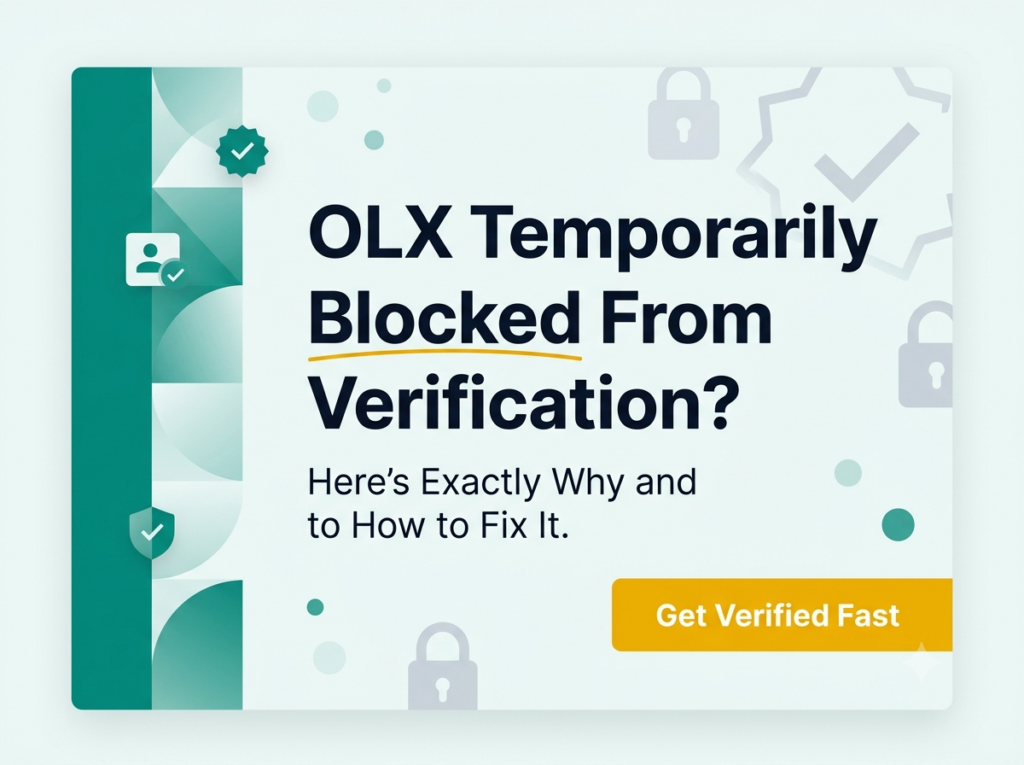 OLX Temporarily Blocked from Verification