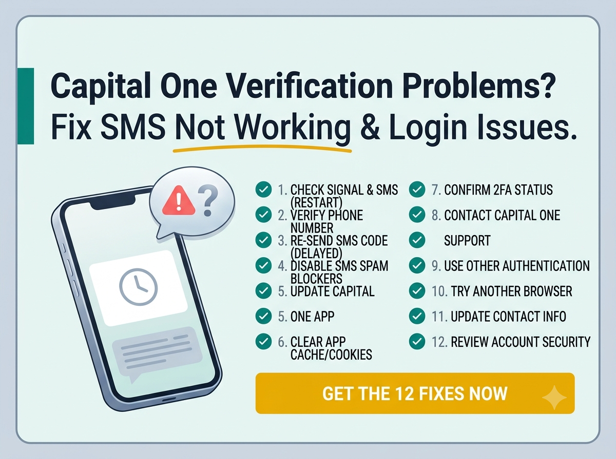 CapitalOne temporarily blocked from verification