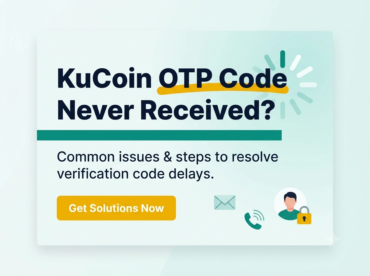 KuCoin OTP Code Never Received