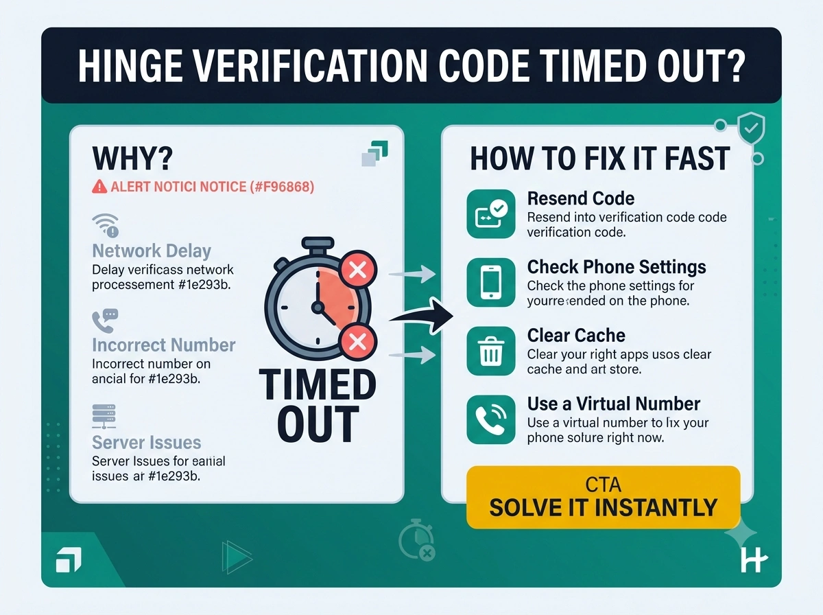 Hinge Verification Code Timed Out