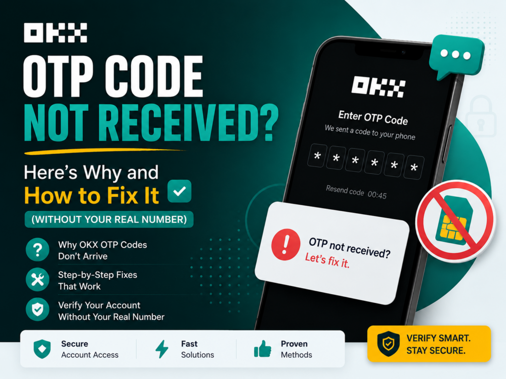 OKX OTP Code Not Received