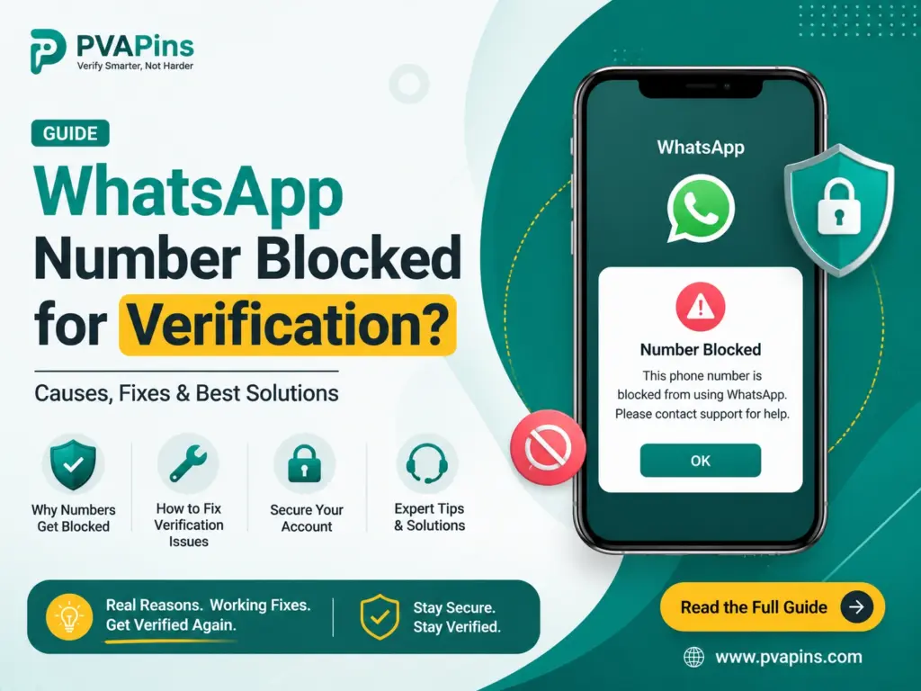 WhatsApp number is blocked for verification