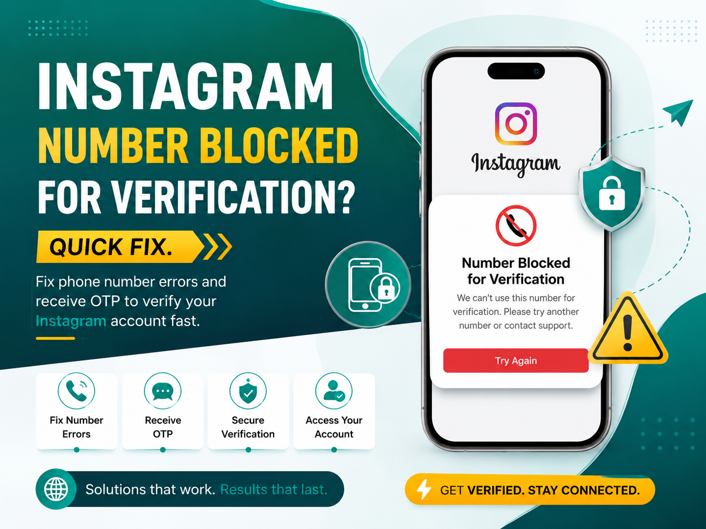 Instagram Number Is Blocked for Verification
