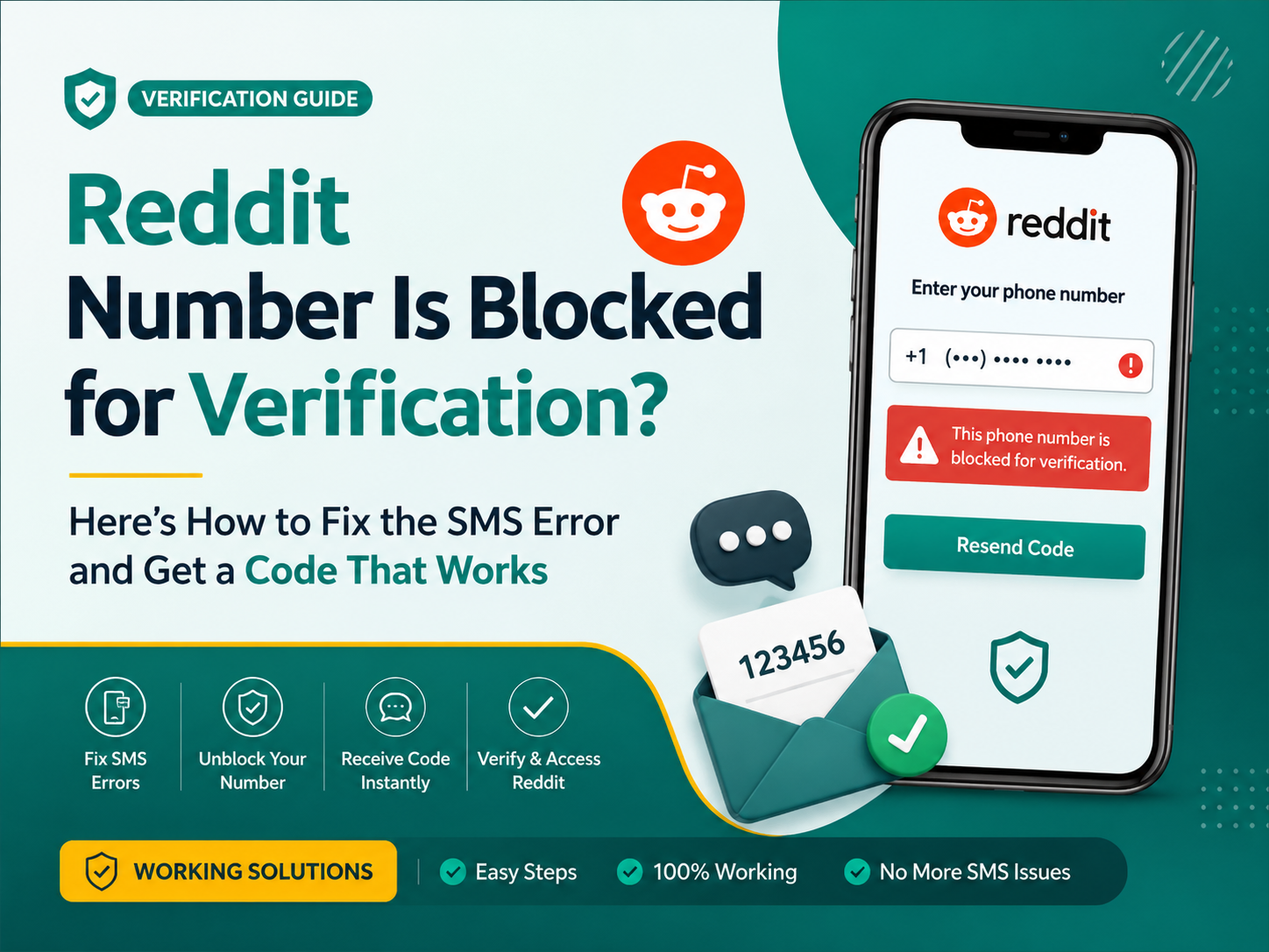 Reddit Number Is Blocked for Verification