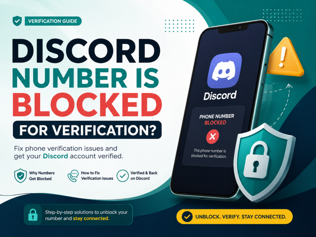 Discord Number Is Blocked for Verification
