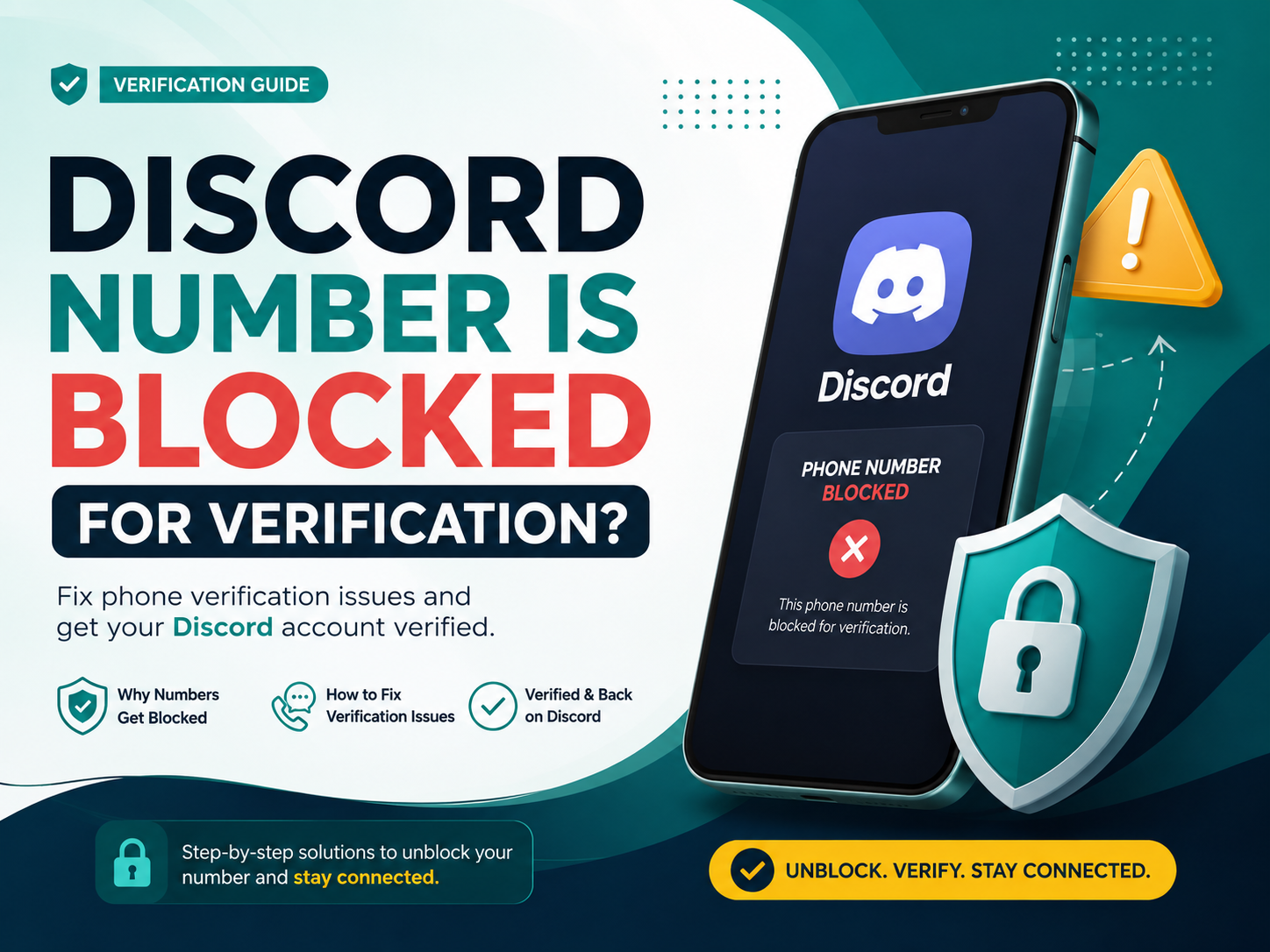 Discord Number Is Blocked for Verification