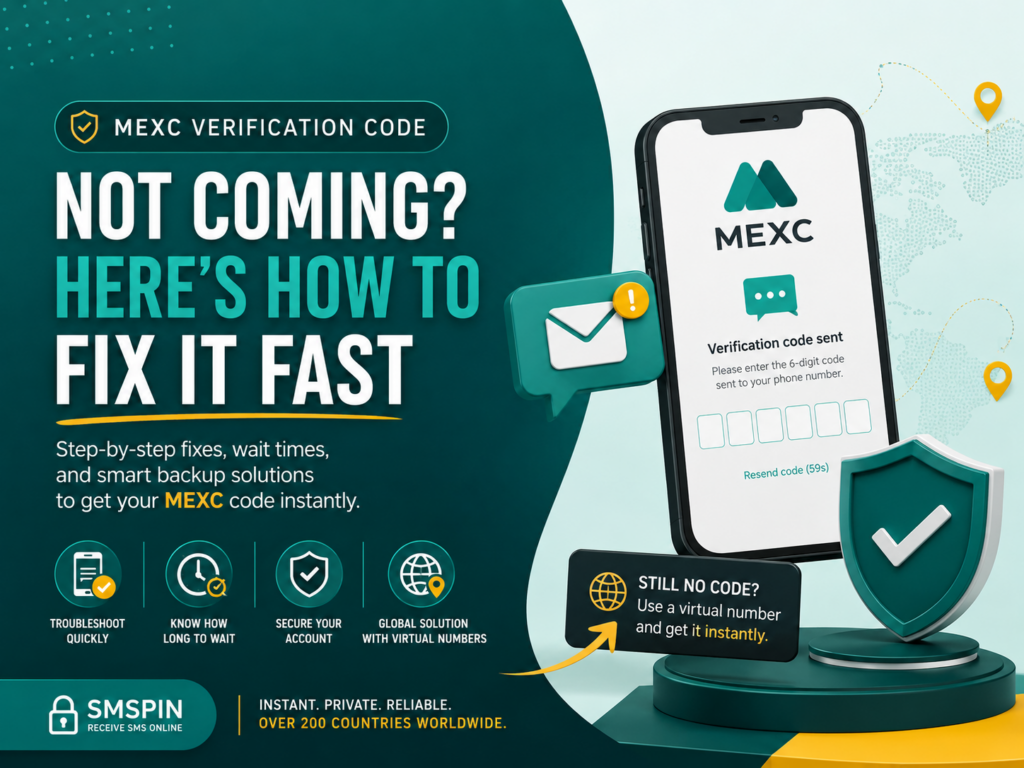 MEXC Verification Code Not Coming