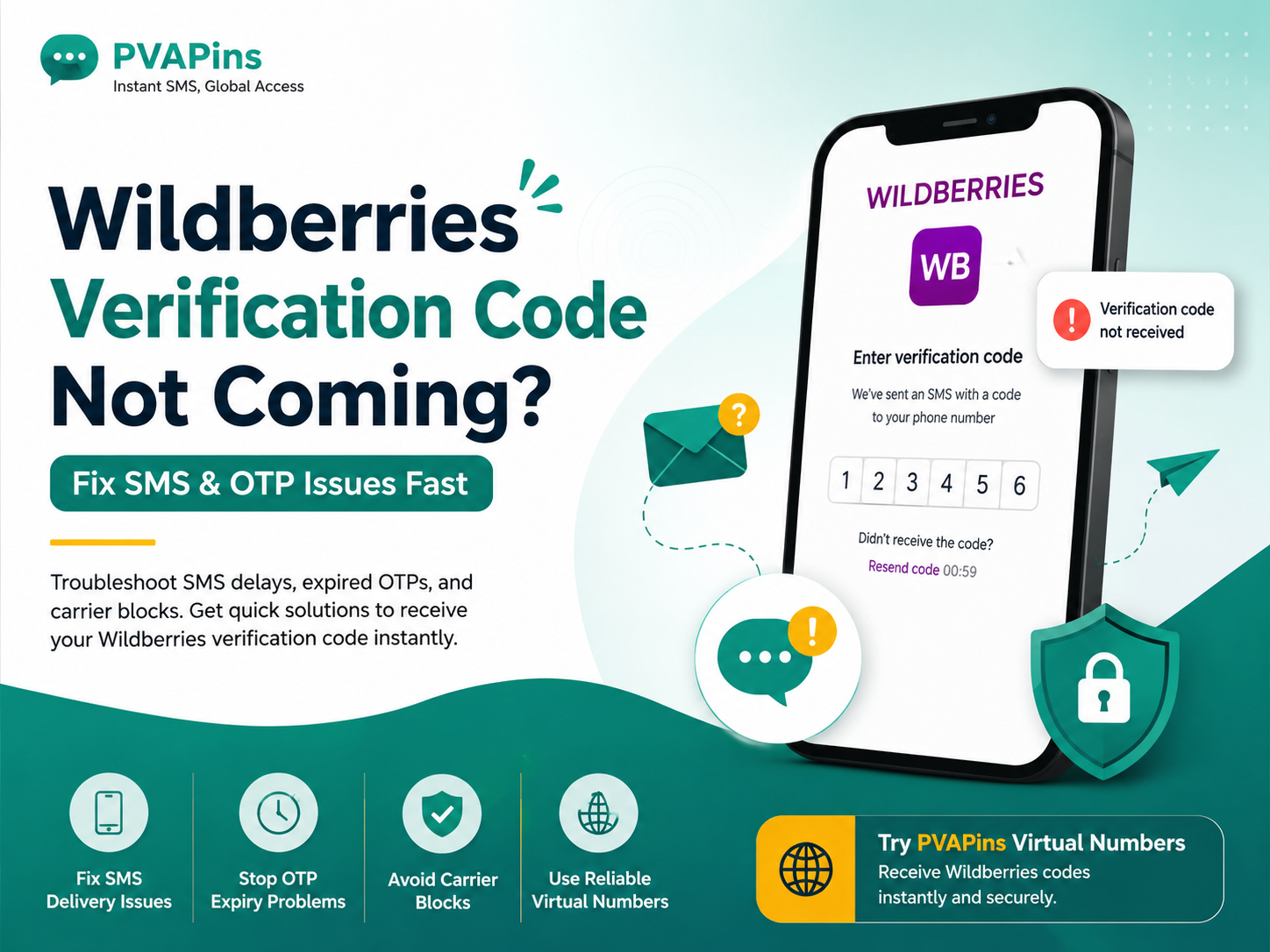 Wildberries Verification Code Not Coming