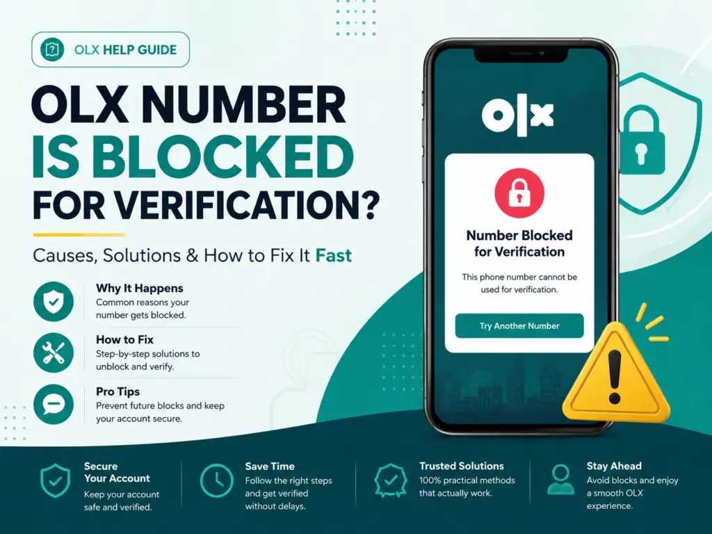OLX number is blocked for verification